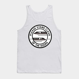 MonorailStandClearBlack Tank Top